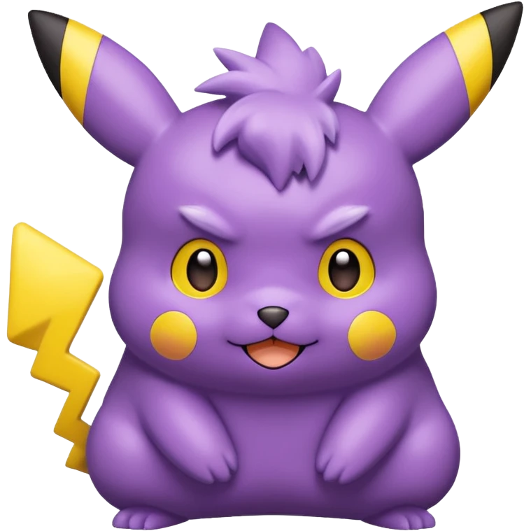 Purplle pikachu emoji
