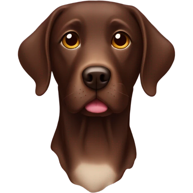 chocolate lab emoji