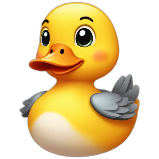 kawaii duck emoji