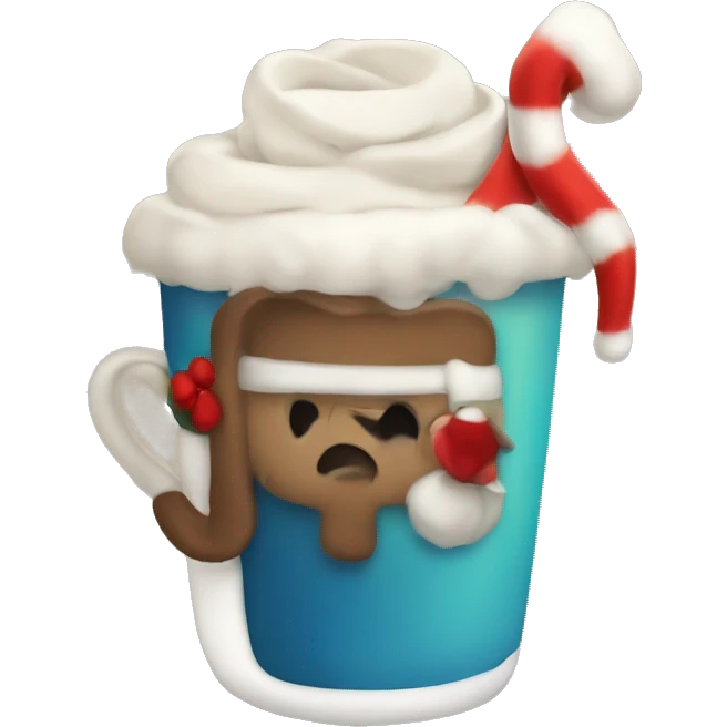 a cozy holiday drink emoji