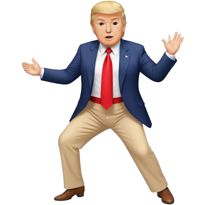 Donald Trump dance emoji