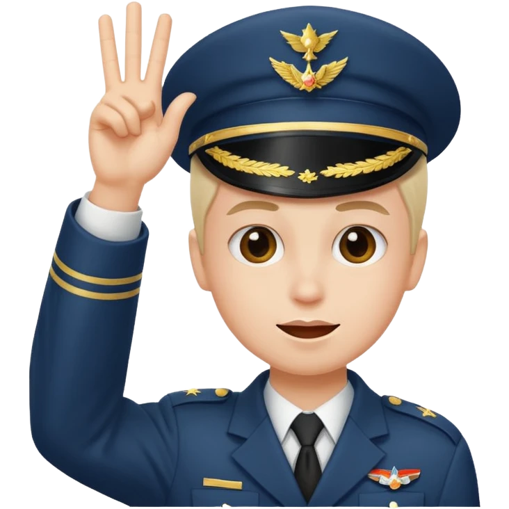 Combine this emoji:🫡 and this emoji:🤪 emoji