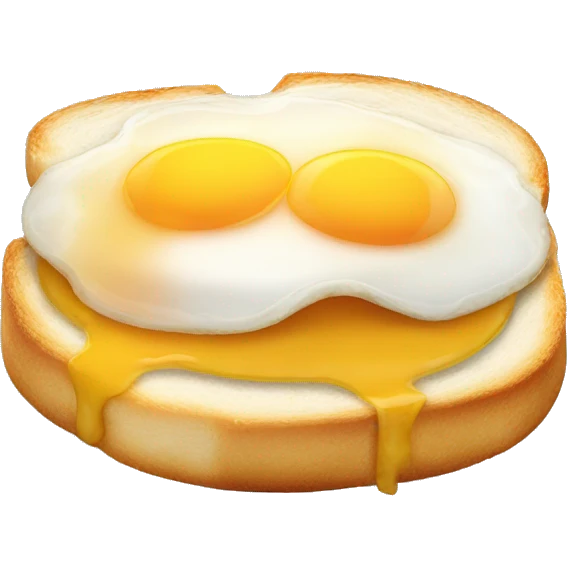 Fried egg sandwich  emoji