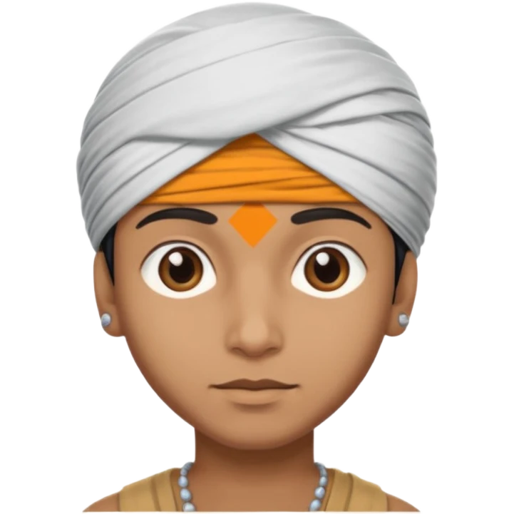 turban indian boy emoji