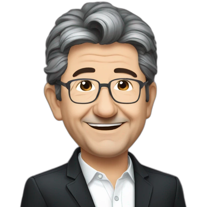 Kawai Jean-Luc melenchon emoji