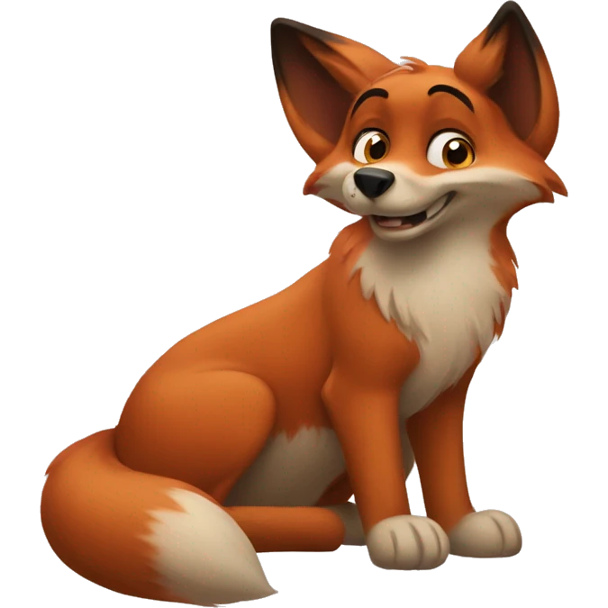 fox and the hound emoji