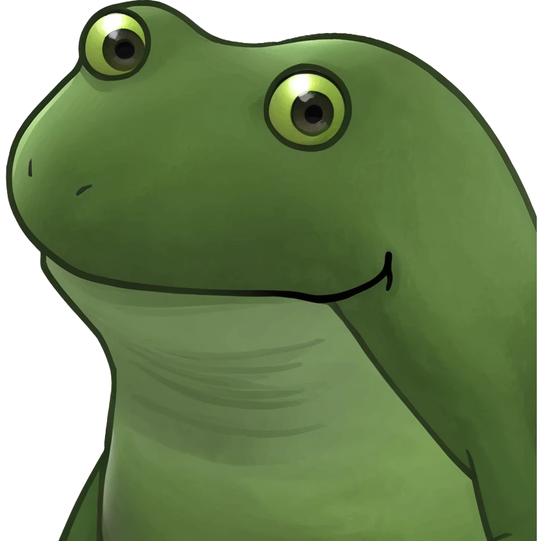 sassy frog emoji
