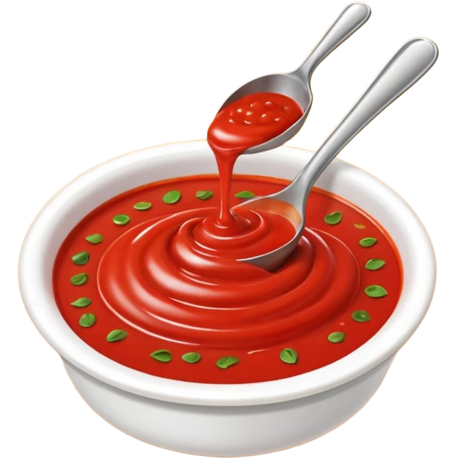 red souce emoji