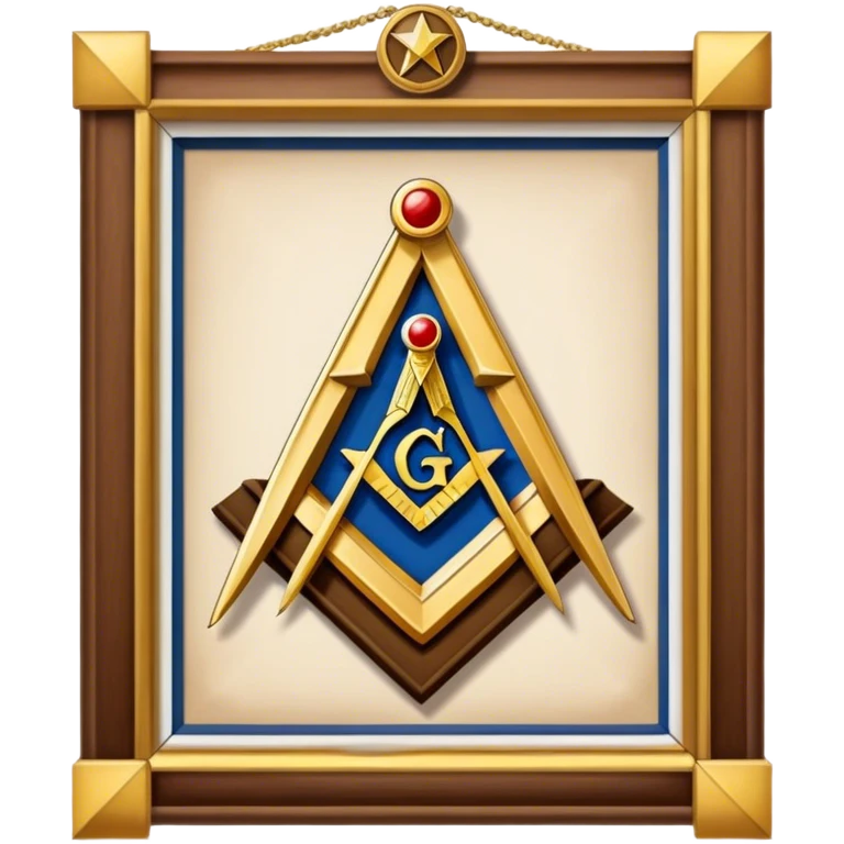 Masonic lodge emoji