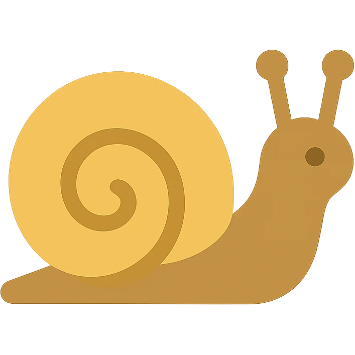 Snail emoji