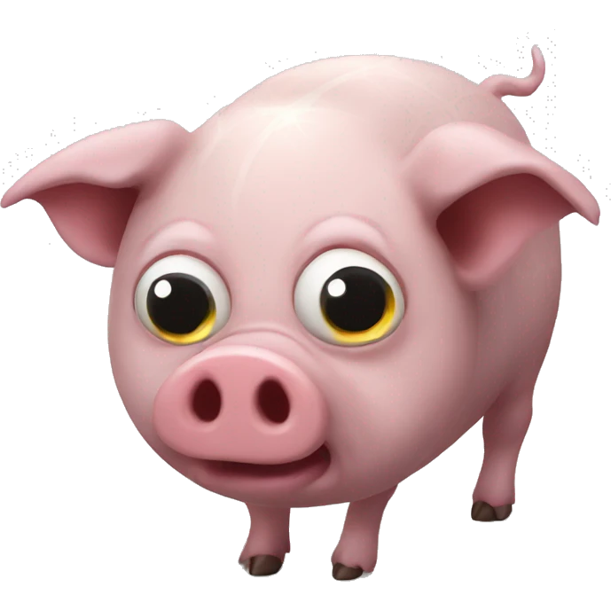 Spider pig emoji