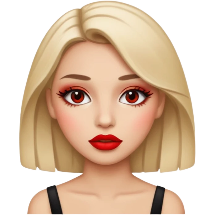 sexy girl makeup emoji