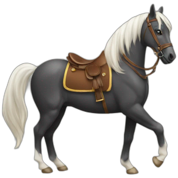 Cheval homme emoji