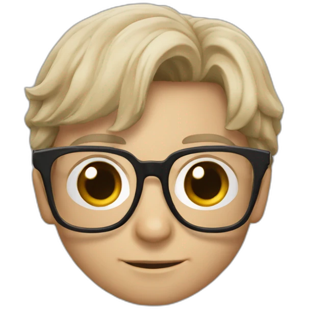 Dolby avec les lunettes d'Harry Potter emoji