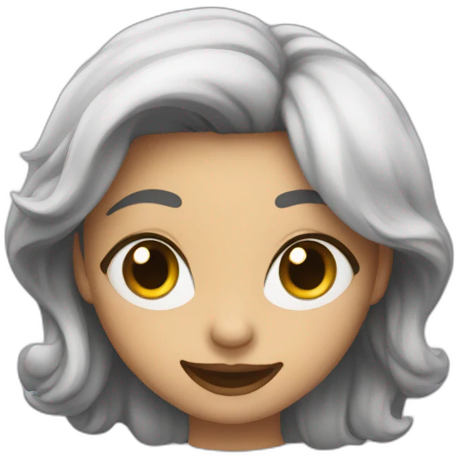 Luna feliz emoji
