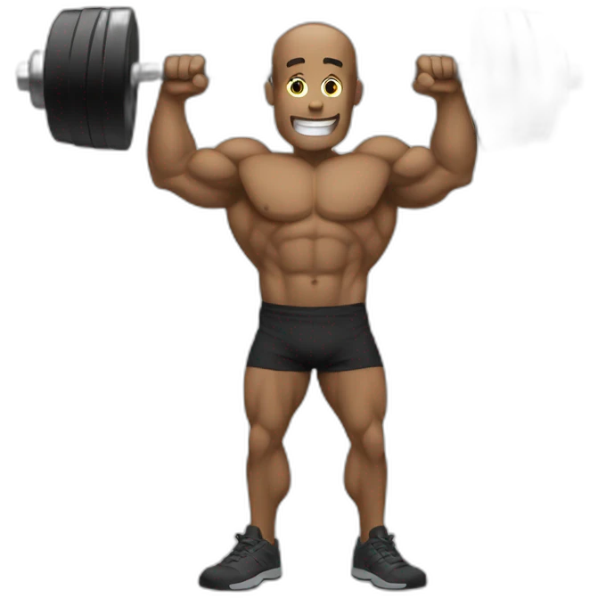 Heavy dumbell emoji