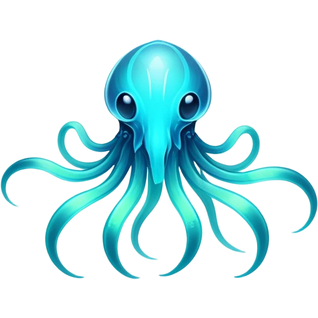 Exotic futuristic bioluminescent translucent transparent lush warm-colored neon Fakémon-Fionbri-creature emoji