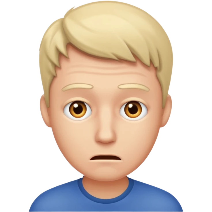 a dude with a mental disorder emoji