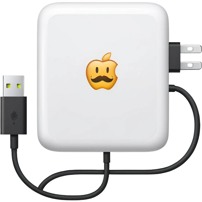 chargeur mac emoji