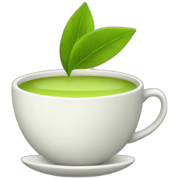 cup of green tea emoji