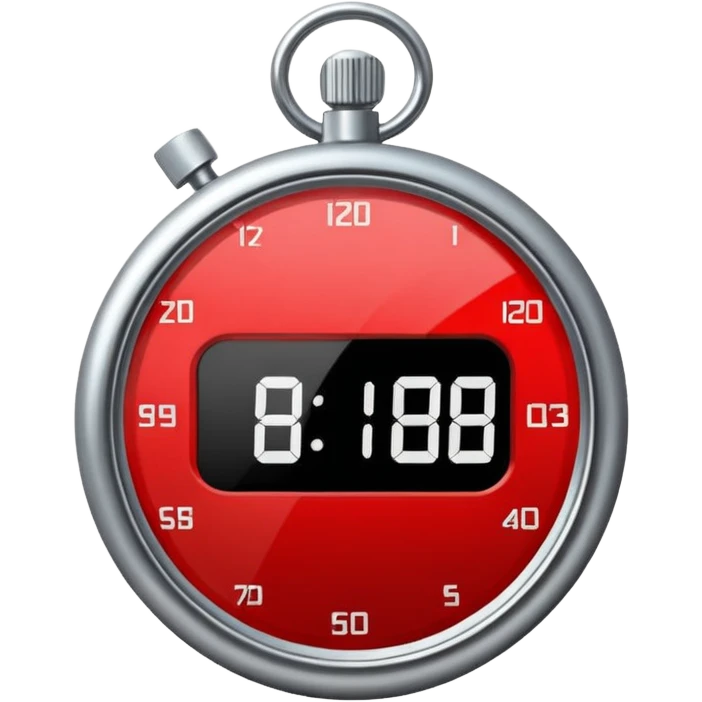 red  Stopwatche emoji