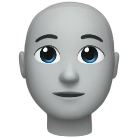 Meta bleu emoji