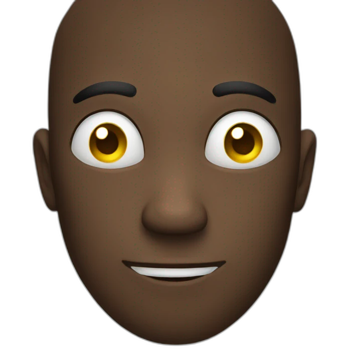 Smiling while sad emoji