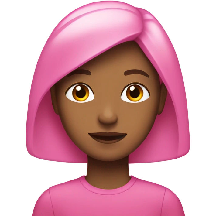 Pink emoji