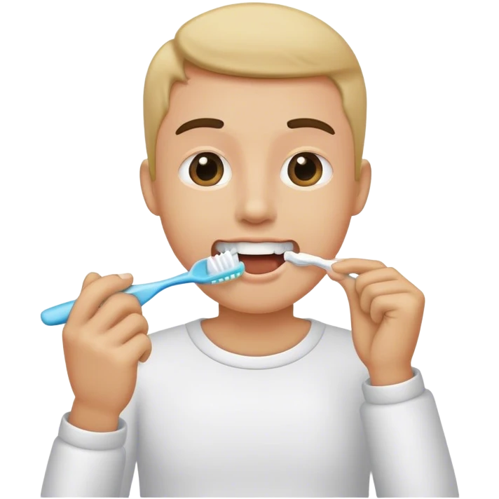 Cepillarse emoji