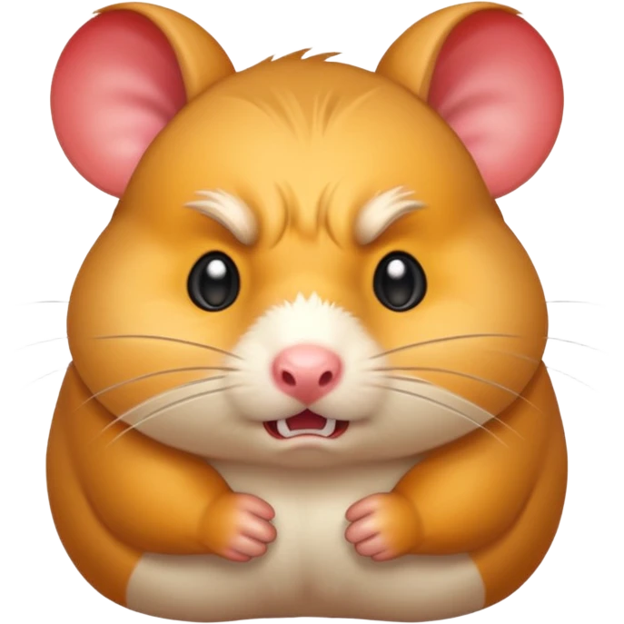 angry hamster emoji