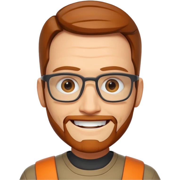 gordon freeman smiling just head  emoji