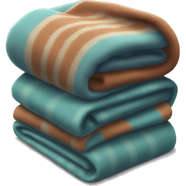 Cozy blanket emoji