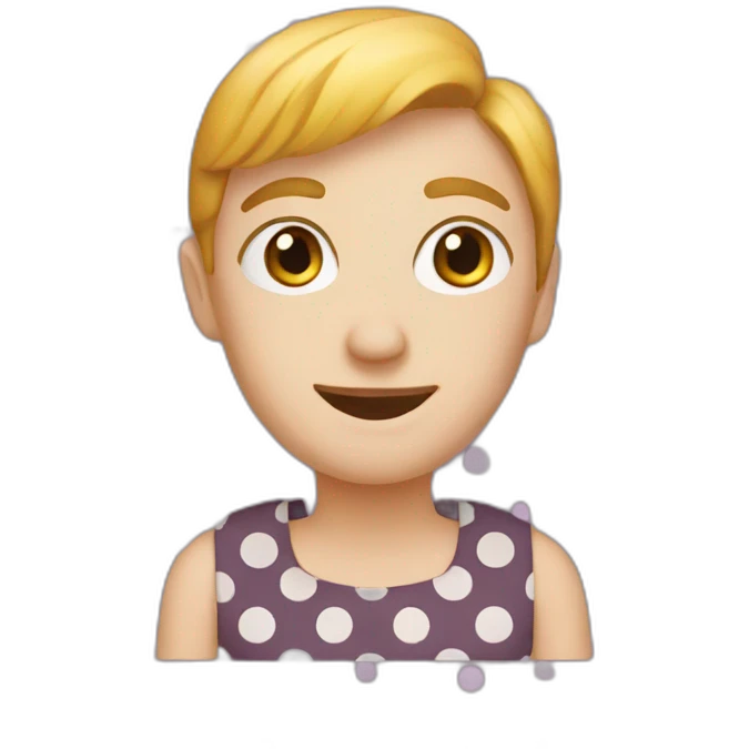 Polka dot  emoji