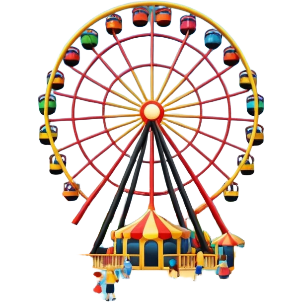 amusement park emoji