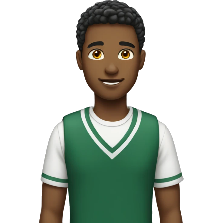 male high school student emoji