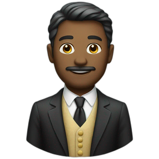 Rich man emoji