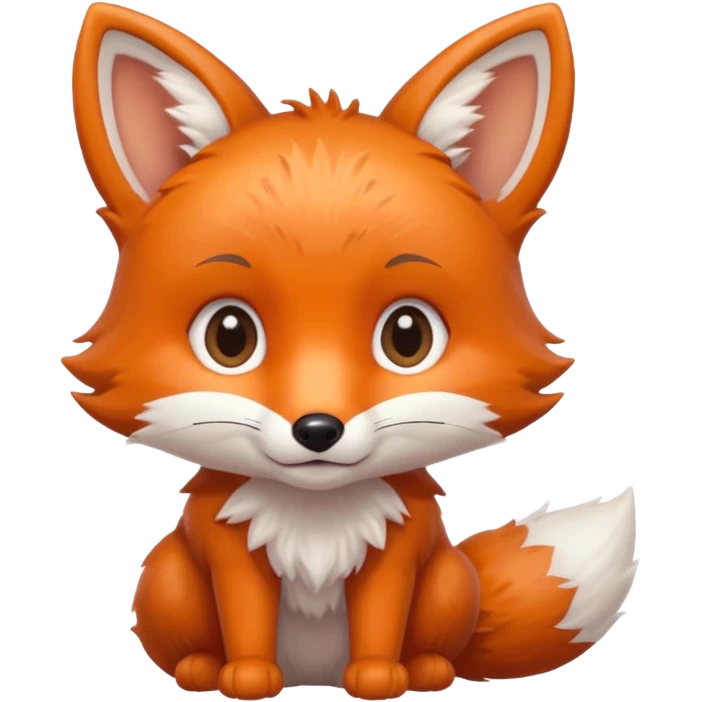 a baby fox emoji emoji