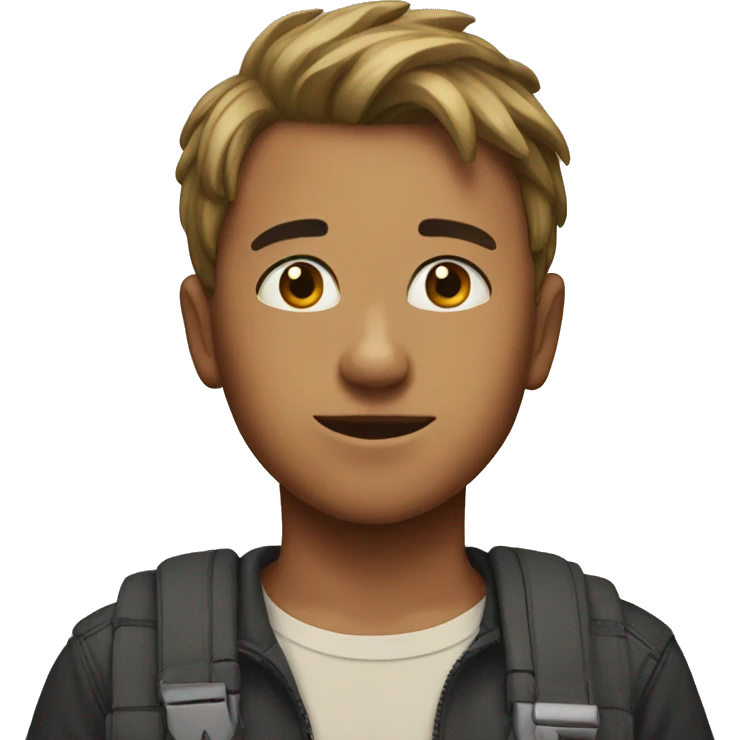 Boy with hadband emoji