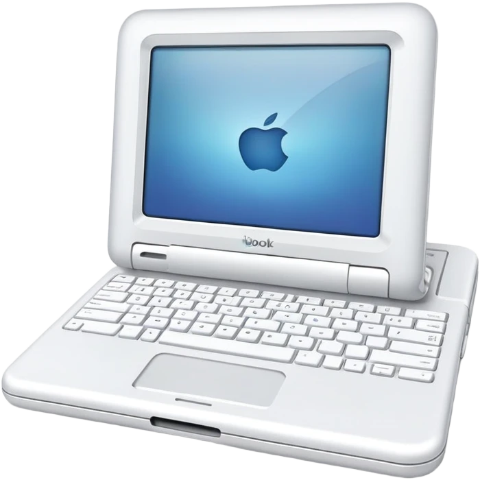 Apple M2453 iBook Y2K emoji