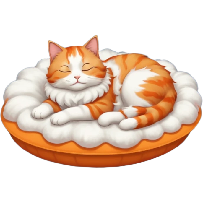 a cat floating in space emoji