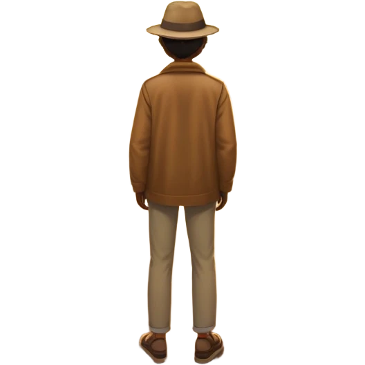 A long, empty road stretches into a golden sunset. A person stands with their back, outside a parked car on the roadside, facing the glowing horizon. The landscape is open and peaceful, filled with light and possibility. emoji