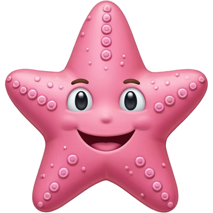 Patrick l’étoile de mer emoji
