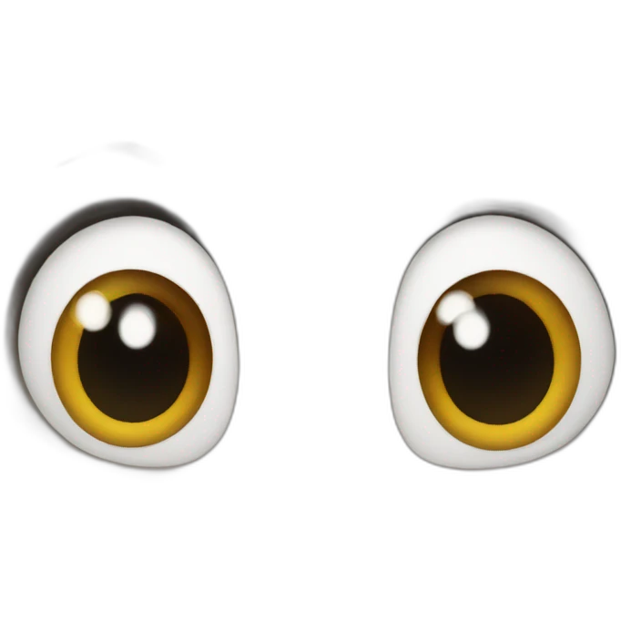 Fisheye rabbit face emoji