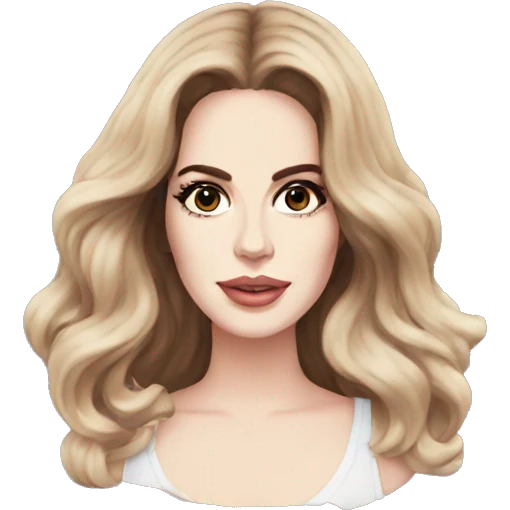 Lana del Rey coachella emoji