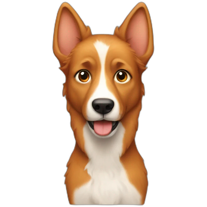 ginger shepherd emoji