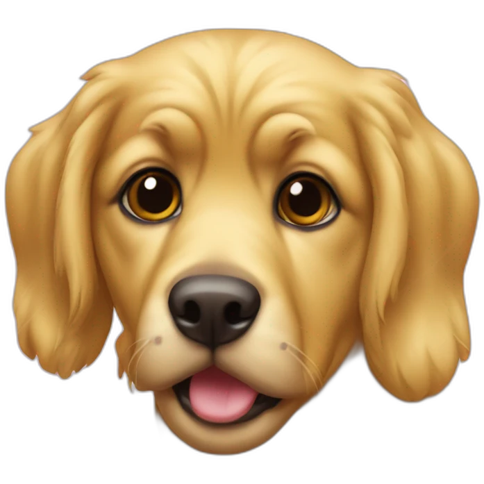 canari sur berger allemend emoji