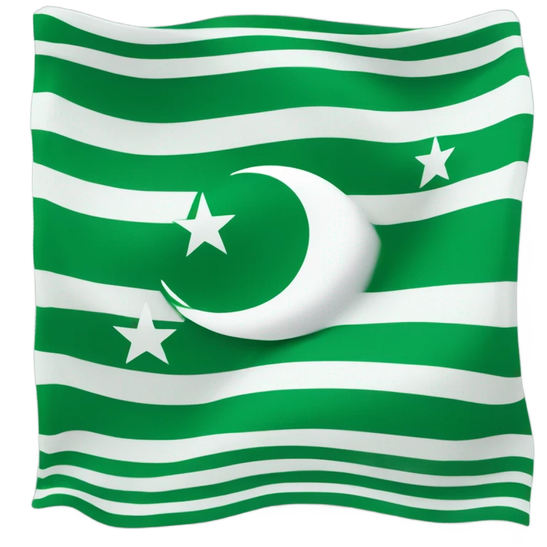 Create a flag emoji of Azad Kashmir emoji