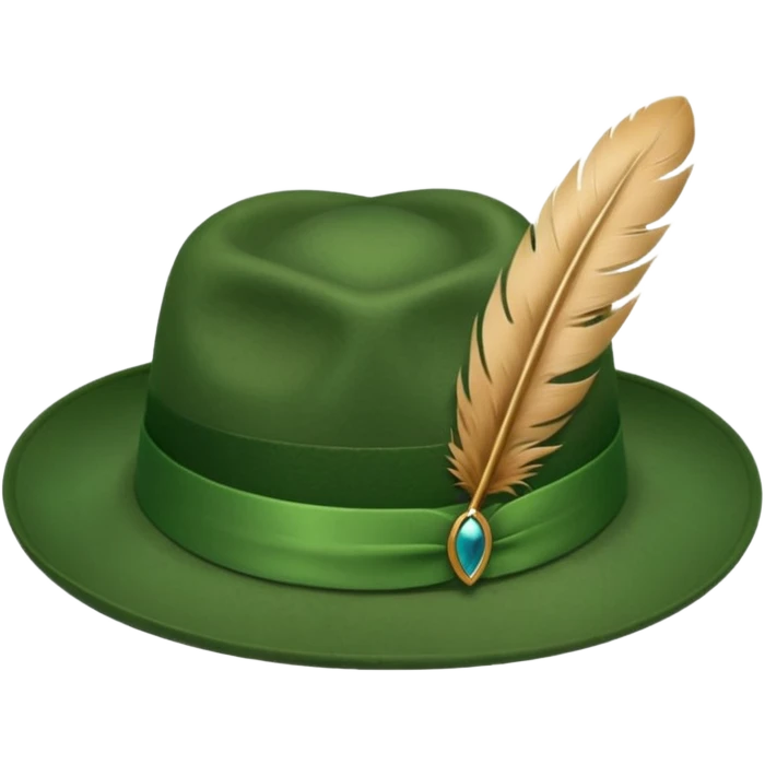Green hat emoji