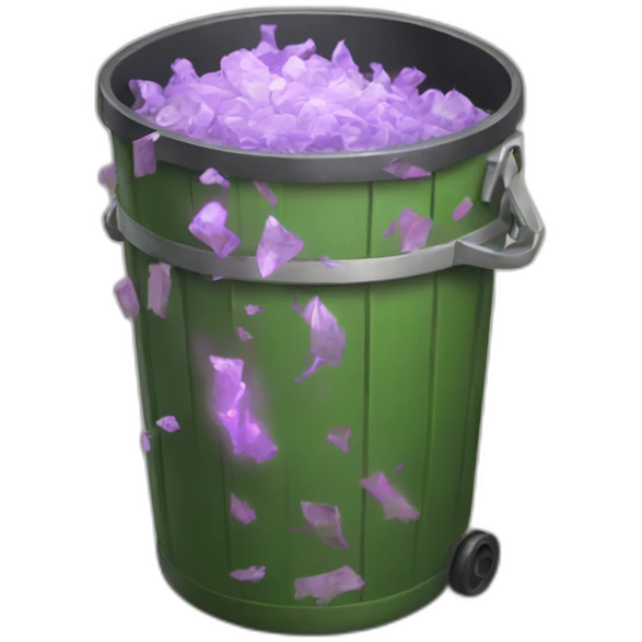 magic trash emoji