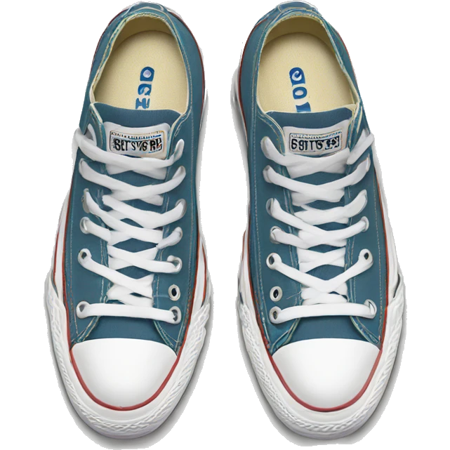 converse low top all star emoji